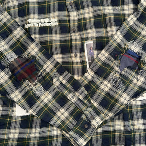 Better With Age Muir Repair Flannel Oversized Shirt, photo 3