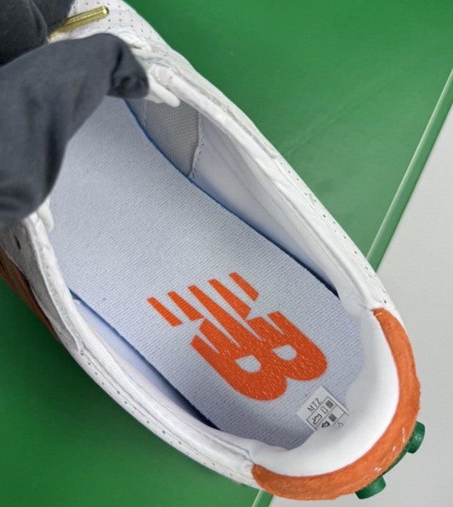 New Balance 327 x Casablanca Tennis Club Moyen Orange Trainers, photo 9