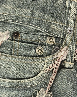Acne Studios Loose Fit 1981F Mid Blue Jeans（写真7）