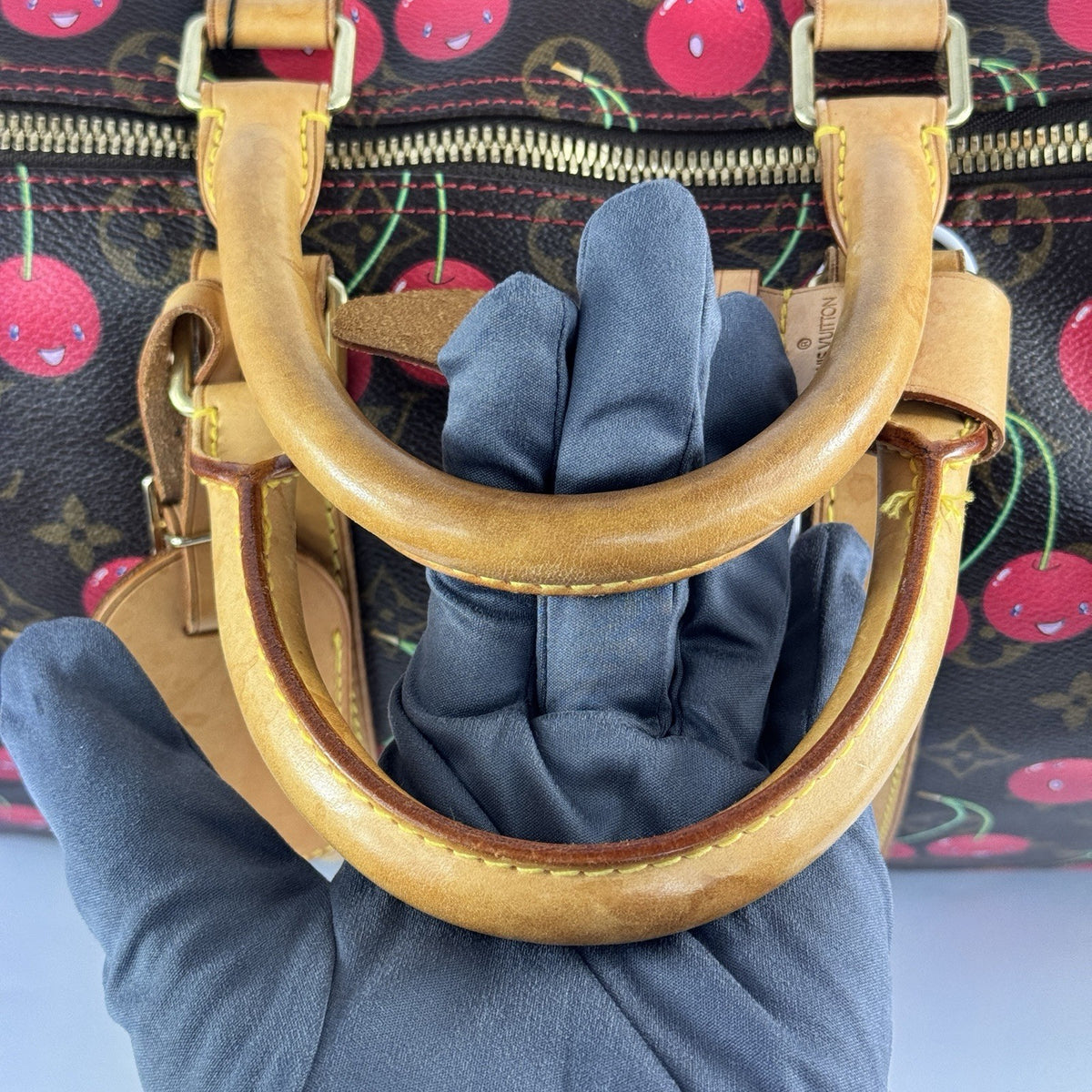 Louis Vuitton x Takashi Murakami Cherry Monogram 45 Keepall Duffle 2005 Cerises, photo 10