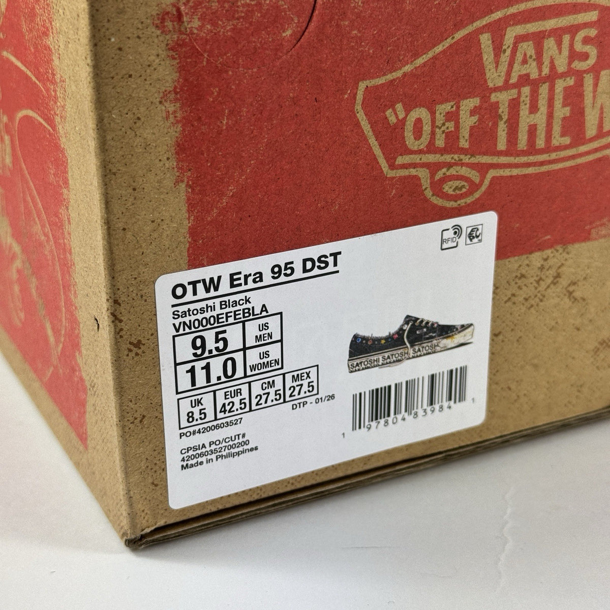 Satoshi Nakamoto x Vans Gem F&F Sneakers, photo 16