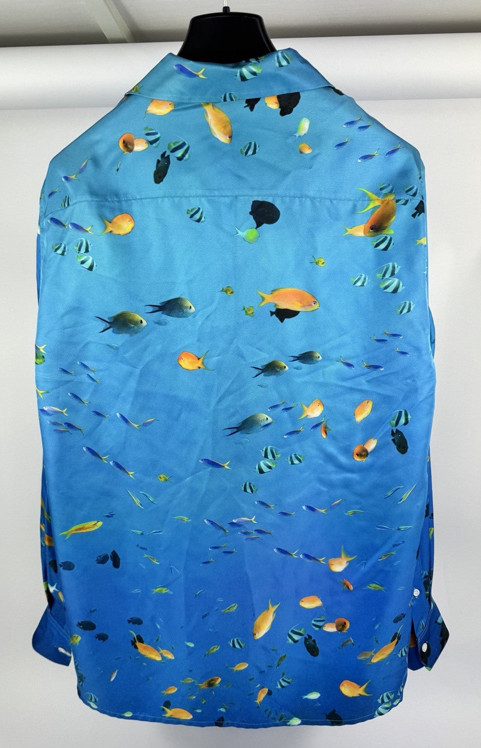Loewe Aquarium Print Silk Shirt, photo 2