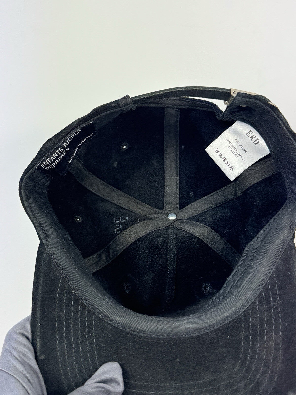 Enfants Riches Deprimes ERD Records Suede Cap, photo 5