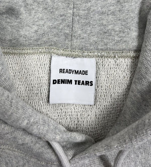 Denim Tears x Readymade Tears Cotton Print Oversized Hoodie &amp; Short Set XL /XXL, photo 7