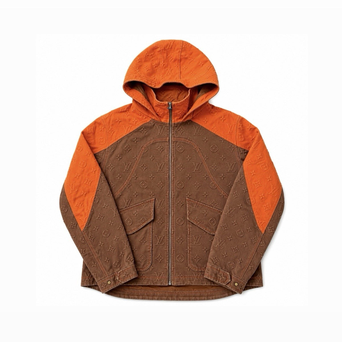 Louis Vuitton x Virgil Abloh Monogram Print Hooded Work Jacket, photo 1