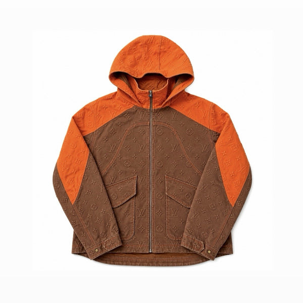 Louis Vuitton x Virgil Abloh Monogram Print Hooded Work Jacket, photo 1