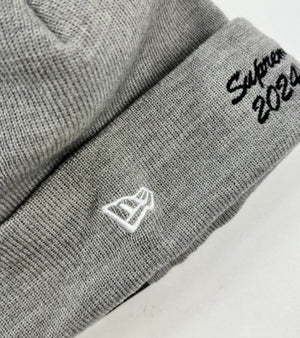Supreme x New Era Logo Embroidered Beanie, photo 4