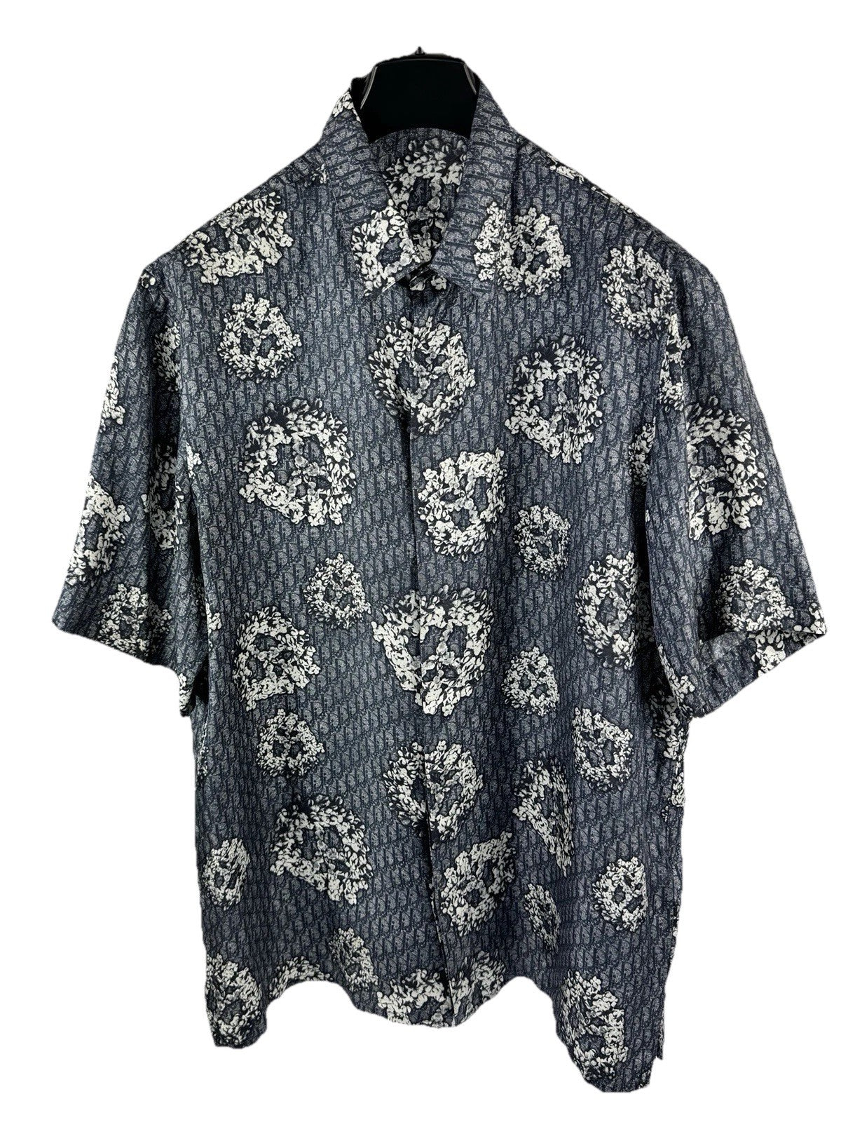Dior x Denim Tears Oblique Print Silk Shirt, photo 2