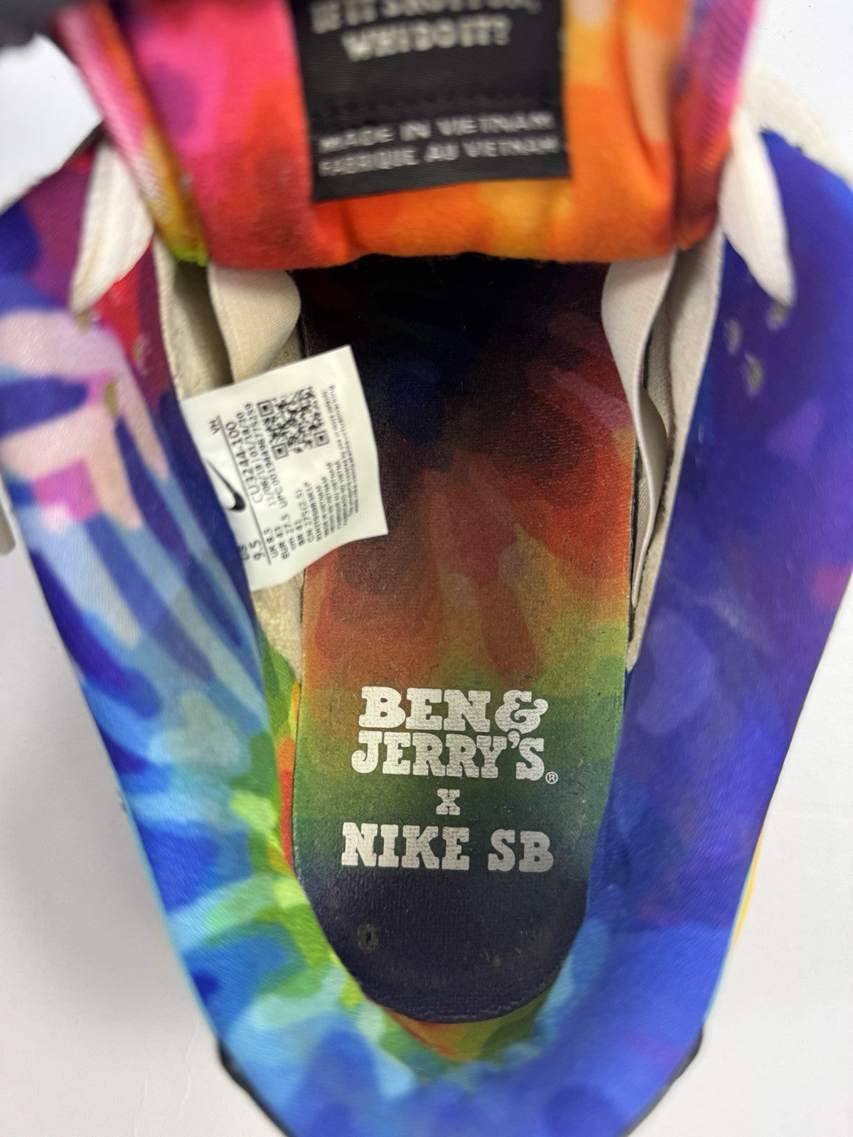 Nike x Ben & Jerry’s Chunky Dunky Low Top Sneakers, photo 7