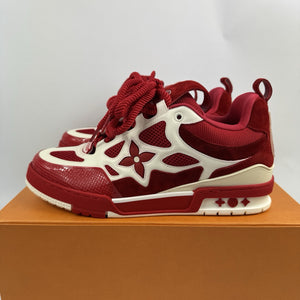 Louis Vuitton x Virgil Abloh Red SK8 Trainers، الصورة 4