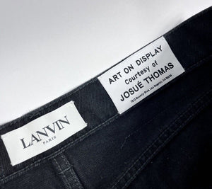 Gallery Dept x Lanvin Black Pantalon Jeans، الصورة 4