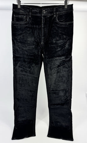 Prada Triangle Logo Velvet Shirt &amp; Trousers، الصورة 16