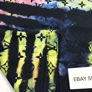 Louis Vuitton by Virgil Abloh Monogram Tie Dye Printed T-Shirt، الصورة 6