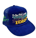 Better With Age Blueprint Brain Embroidered Trucker Cap، الصورة 1