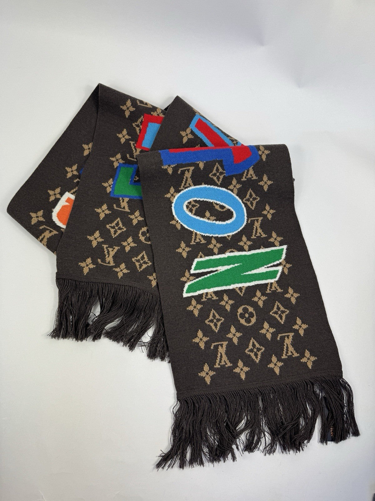 Louis Vuitton by Virgil Abloh x NBA Letter Large Scarf 2020/2021, photo 9
