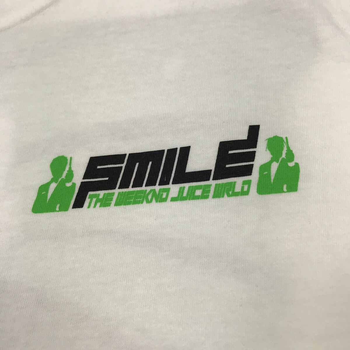 Vlone x the Weekend Juice WRLD 999 White Print T-Shirt, photo 4