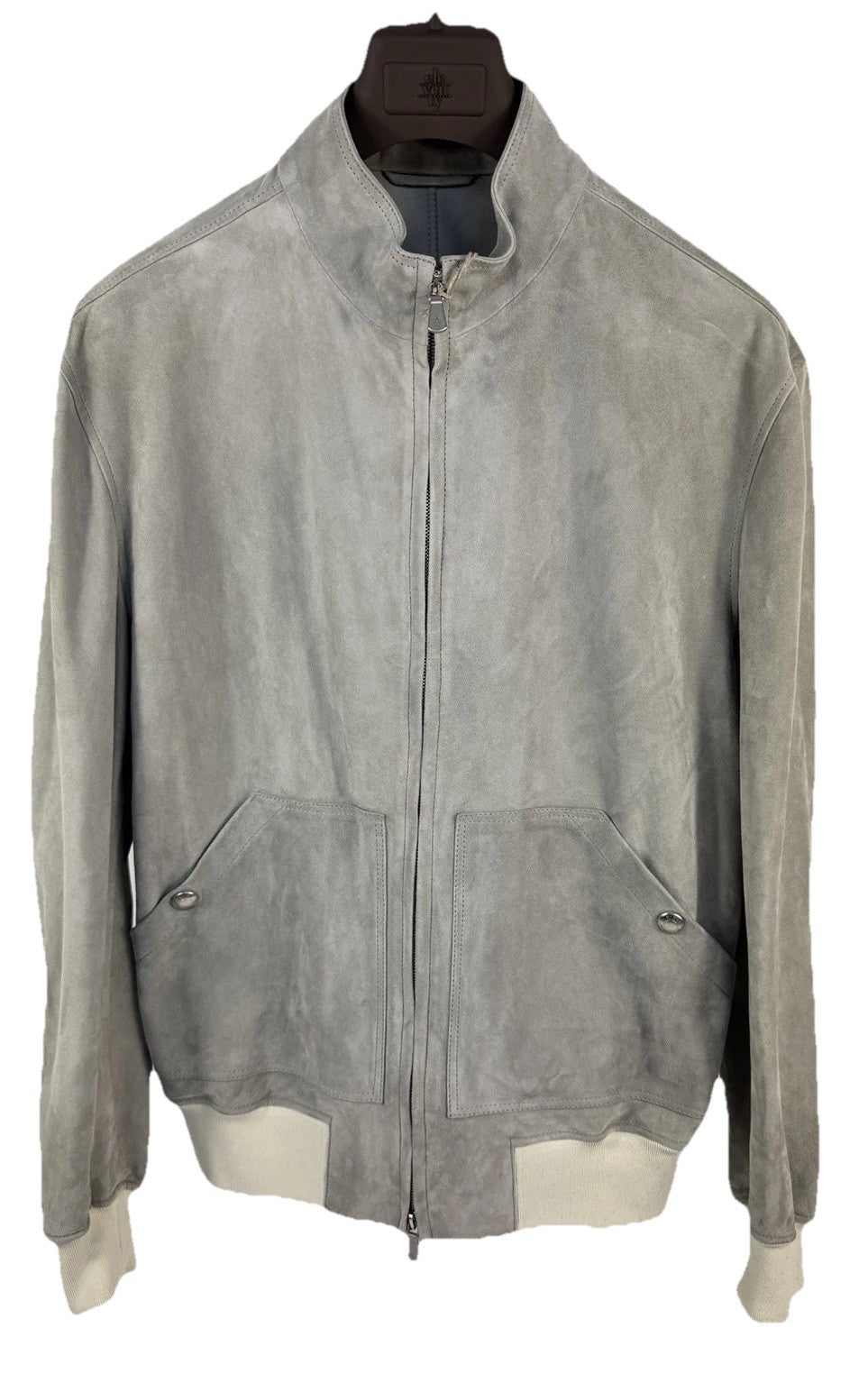 Eleventy Regular Fit Suede Jacket, photo 1
