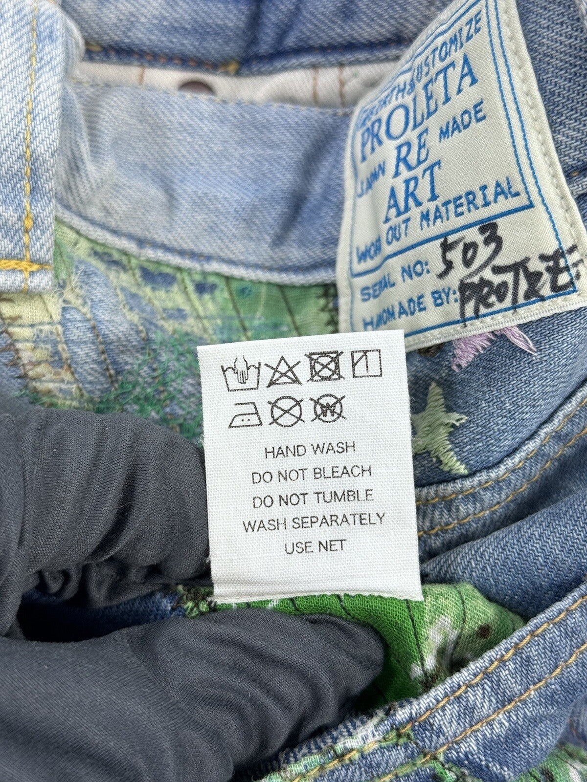 Proleta Re Art x Eri Meme Straight Leg Super Mario Shorts 1 of 1, photo 7