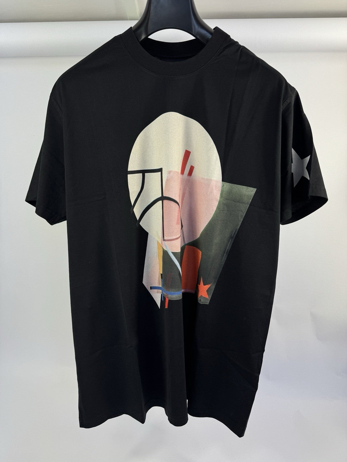 Givenchy Abstract Geometric Star Oversized T-Shirt, photo 2