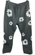 Denim Tears Rhinestone Cotton Wreath Sweatpants, photo 3