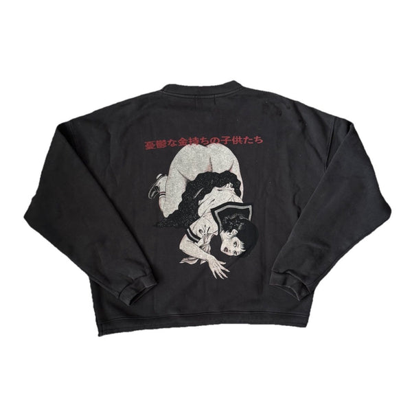 Enfants Riches Deprimes Bad School Girl Oversized Sweatshirt, photo 2