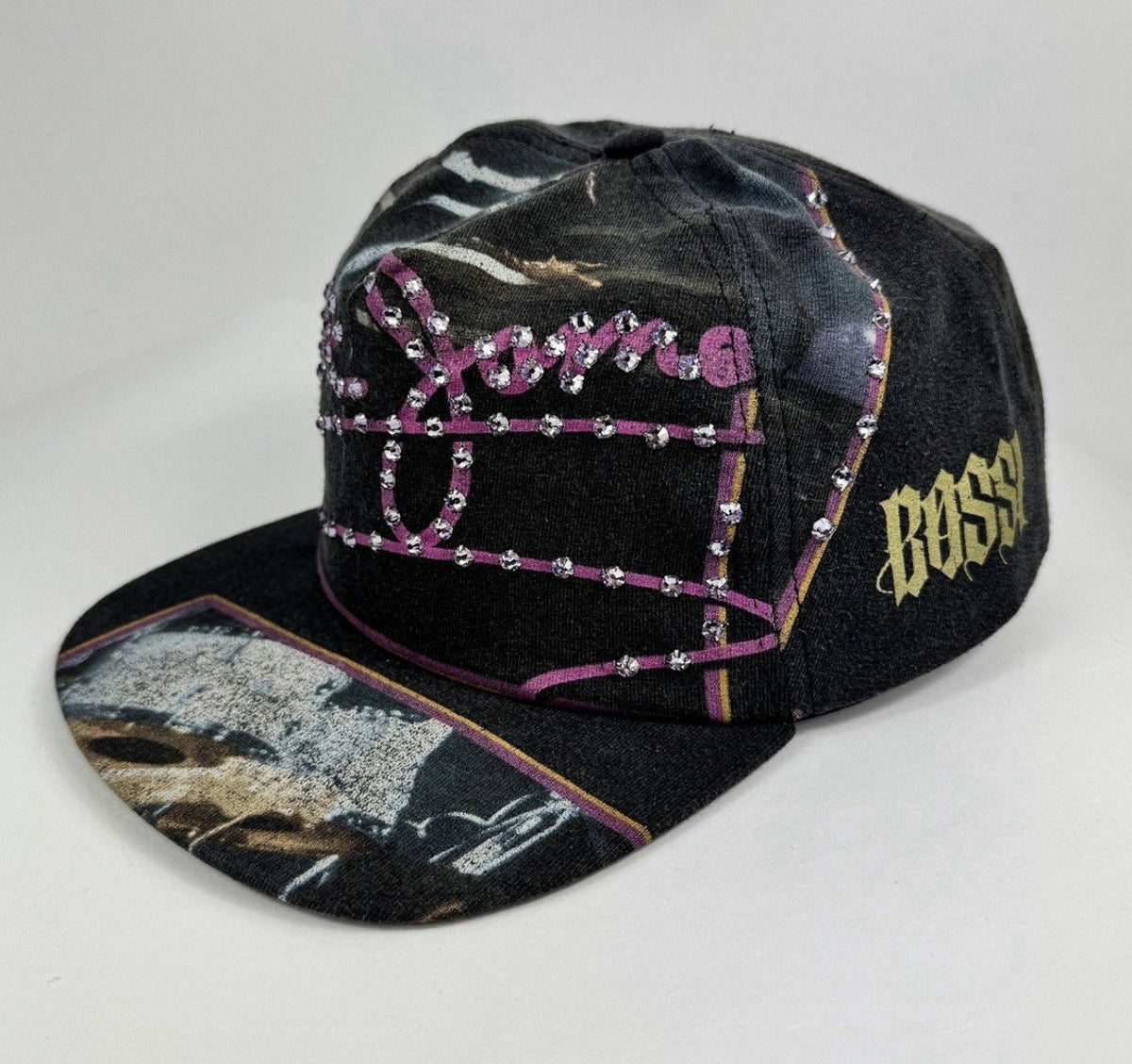 Bossi Harley Davidson 1 of 1 Rhinestone Vintage Cap, photo 5
