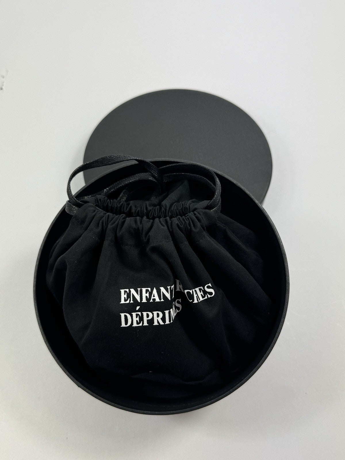 Enfants Riches Deprimes Suede Classic Stitched Belt, photo 7
