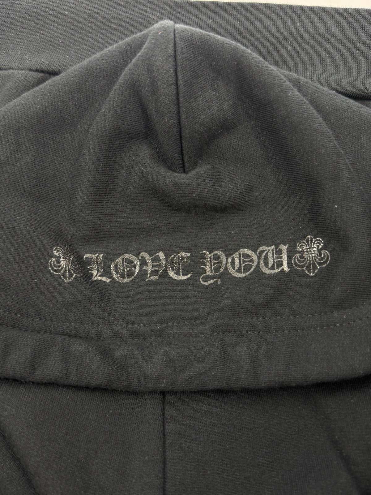 Chrome Hearts Cannes Exclusive Black Logo Print Hoodie, photo 15