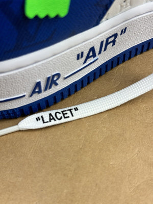 Louis Vuitton x Air Force 1 Blue Trainers by Virgil, photo 8