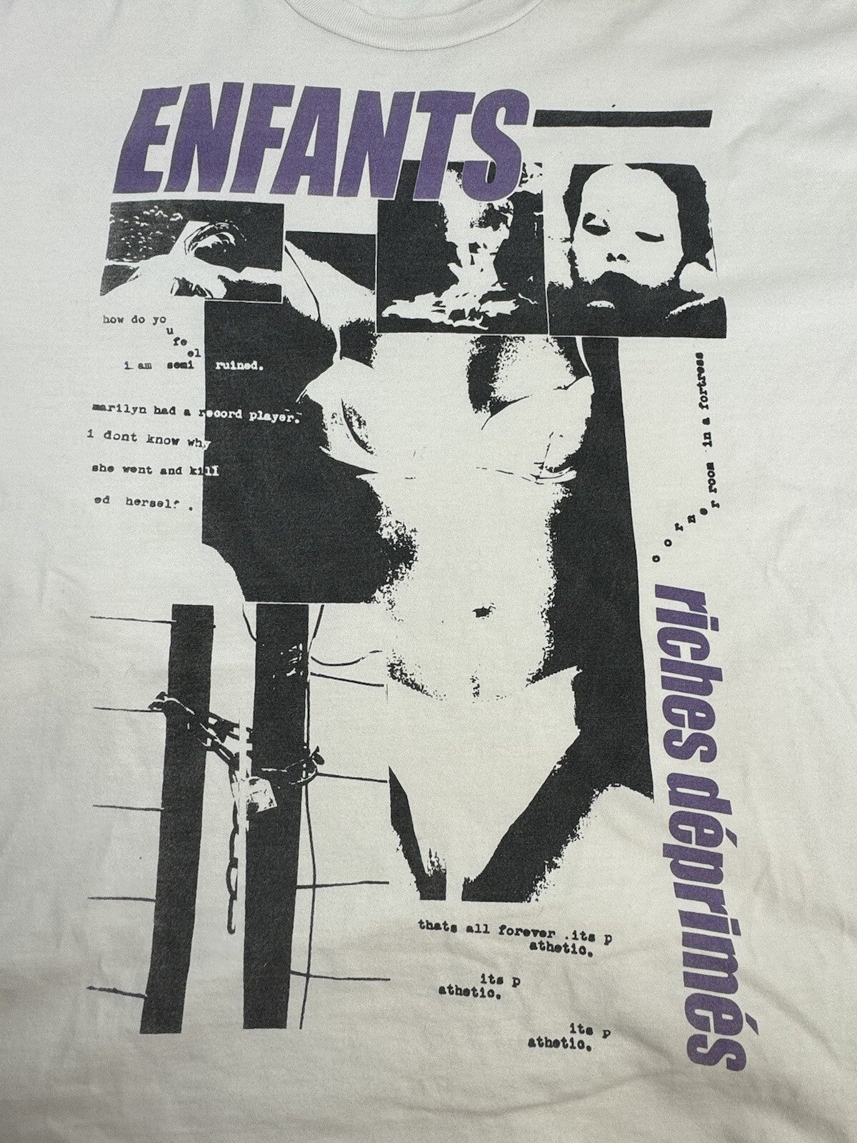 Enfants Riches Deprimes Logo Print Oversized T-Shirt, photo 5