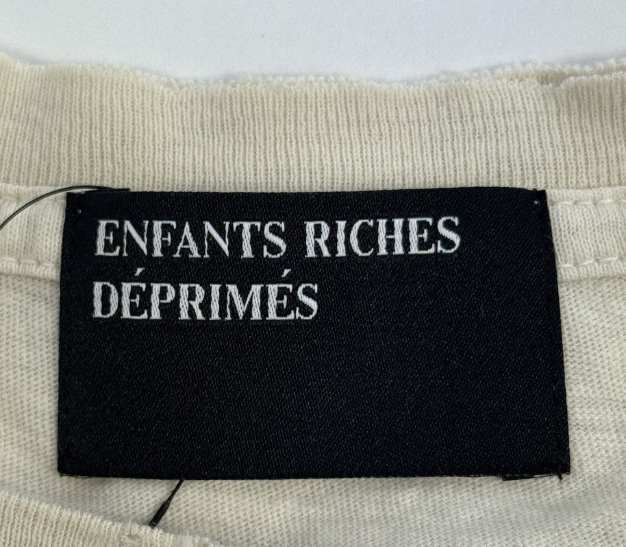 Enfants Riches Deprimes Teenage Stuff Army White T-Shirt, photo 6
