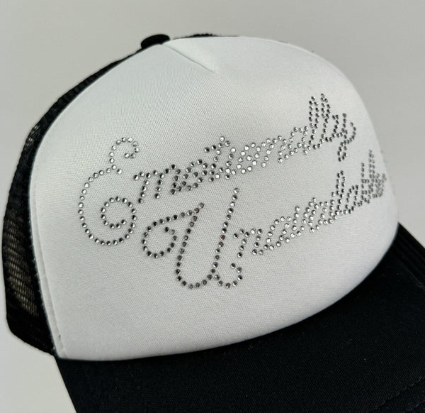Emotionally Unavailable Crystal Trucker Cap, photo 2