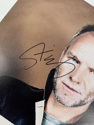 Sting Autograph Signed Photo Print, photo 2