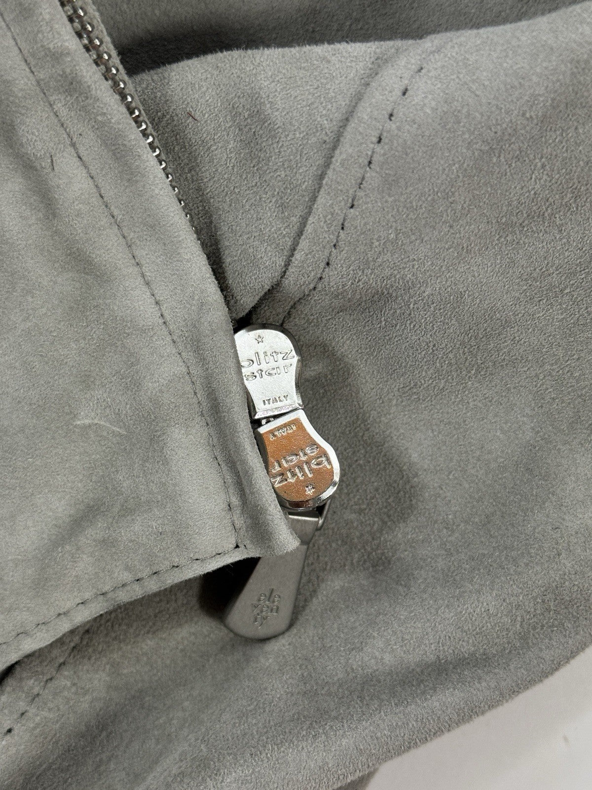 Eleventy Regular Fit Suede Jacket, photo 13