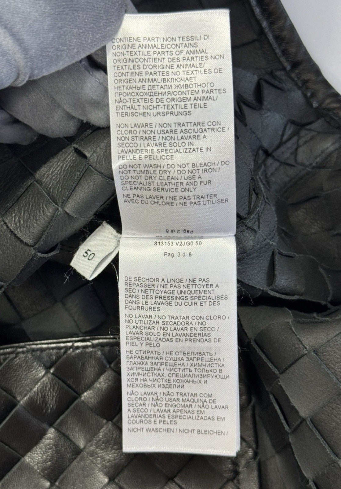 Bottega Veneta Intrecciato Lambskin Shirt, photo 6
