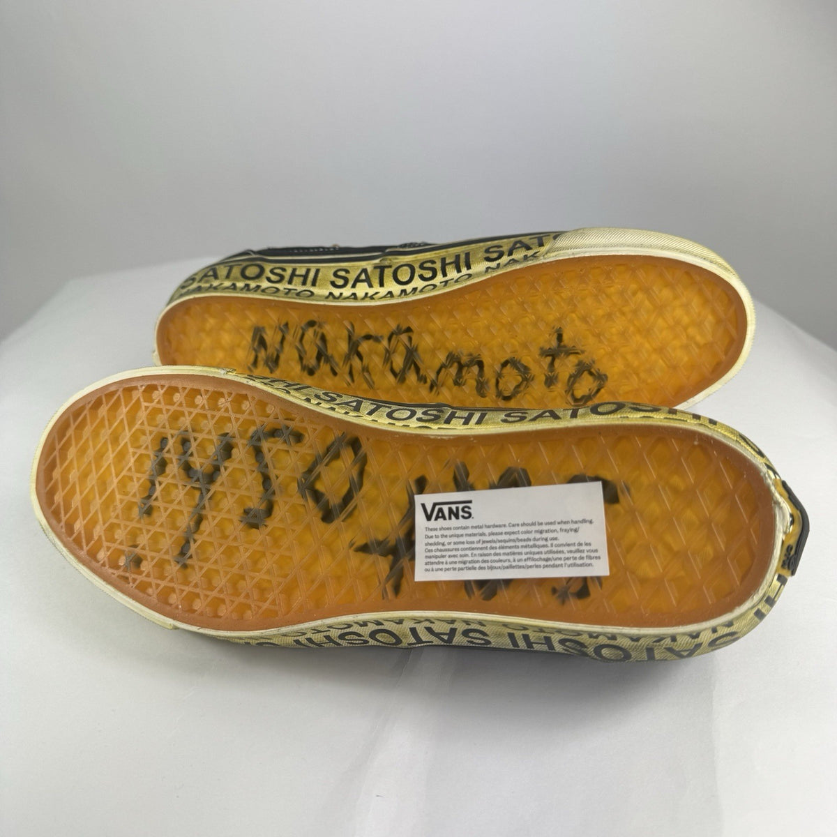 Satoshi Nakamoto x Vans Gem Sneakers, photo 5
