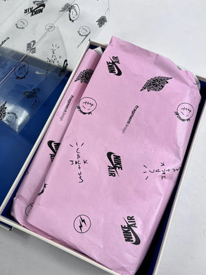 Air Jordan 1 Low Fragment x Travis Scott Trainers، الصورة 7