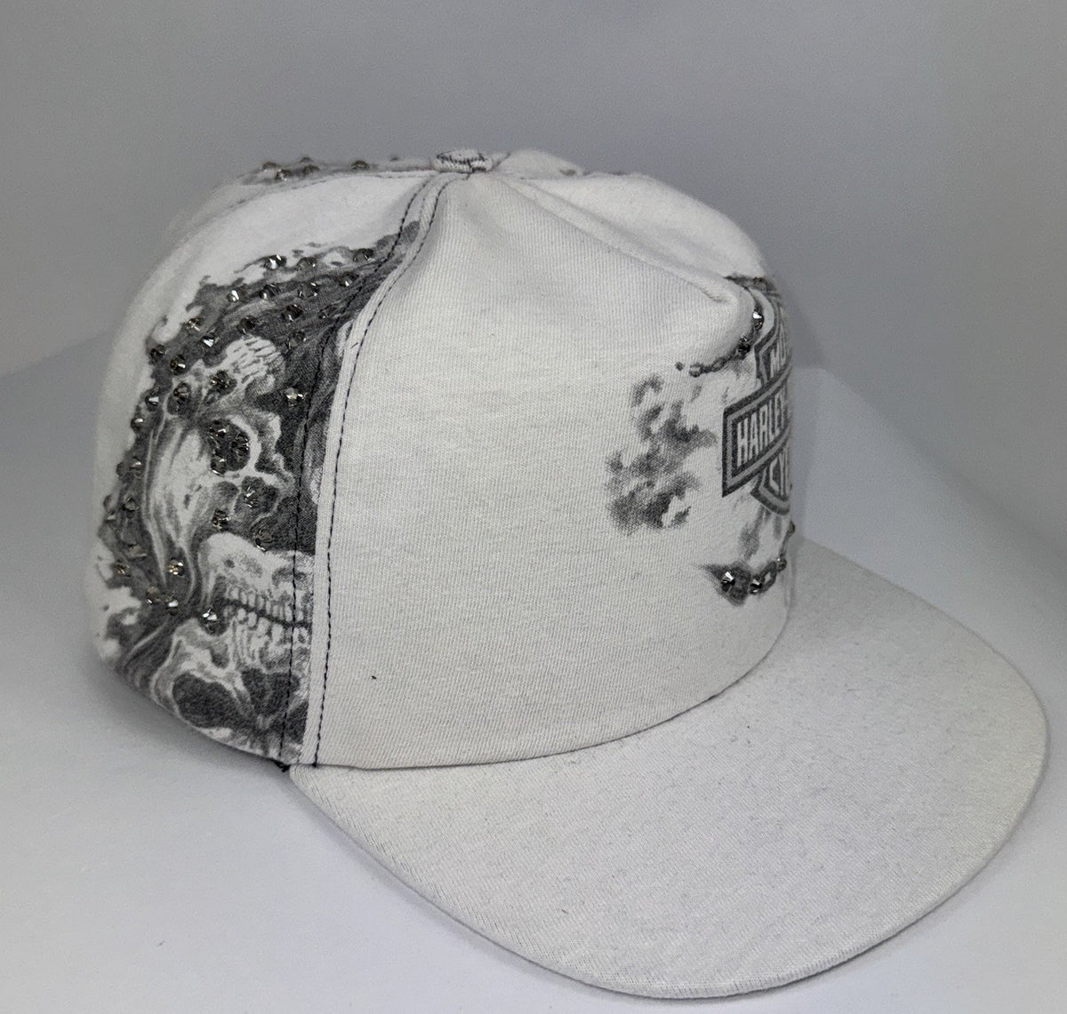 Bossi Harley Davidson 1 of 1 Rhinestone Vintage Cap, photo 8