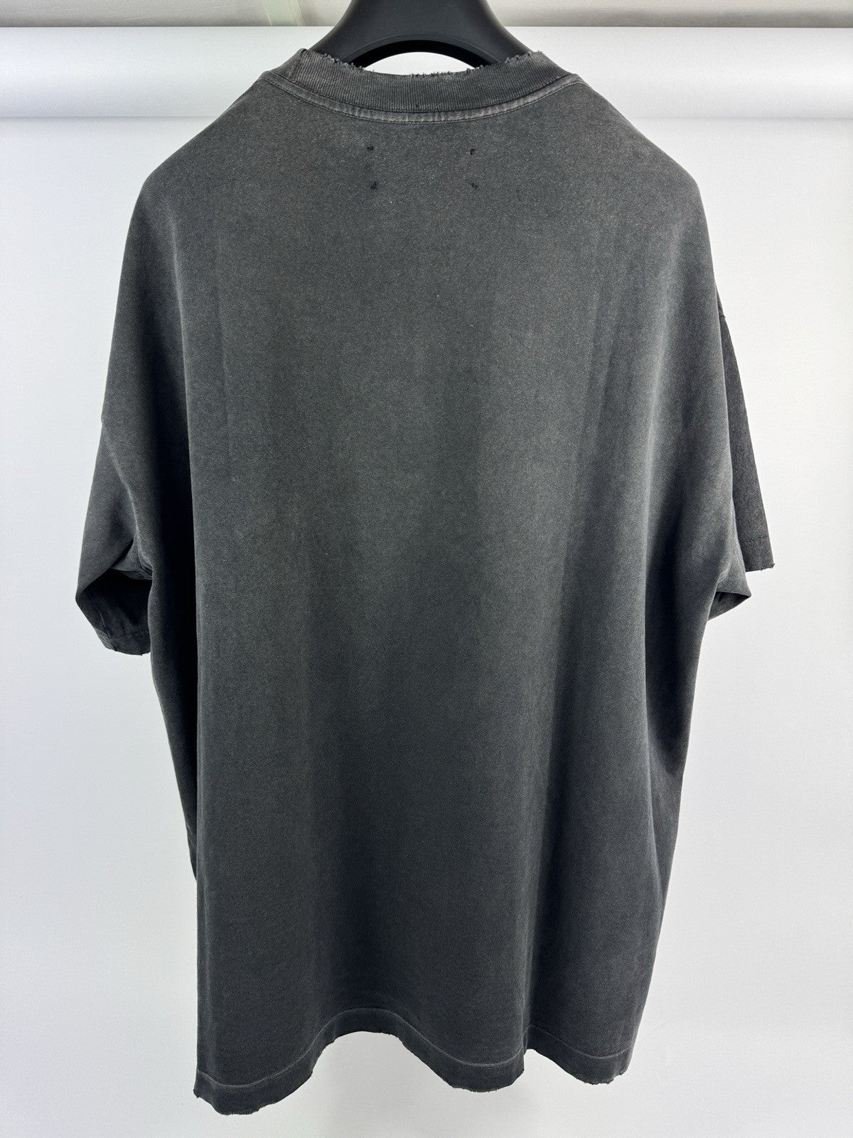 Satoshi Nakamoto Rhinestone Cracked Print Oversized T-Shirt, photo 3