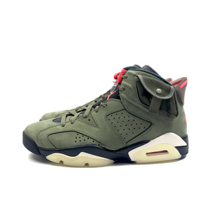 Nike Air Jordan 6 Retro Travis Scott Army Green Trainers، الصورة 1