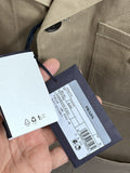 Prada Brown Beige Gabardine Work Jacket، الصورة 5