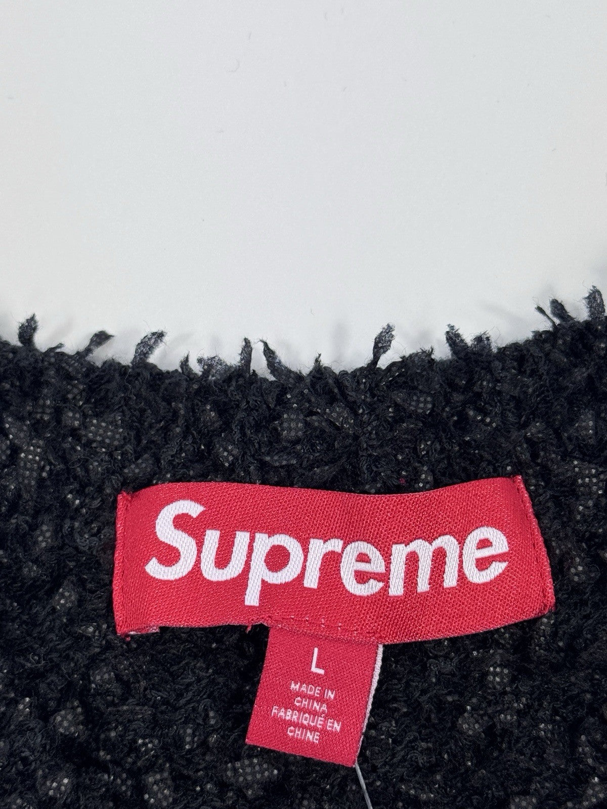 Supreme Textured Varsity Sweater, photo 3