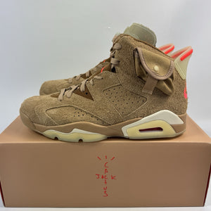 Travis Scott x Jordan 6 Retro British Khaki Sneakers（写真6）