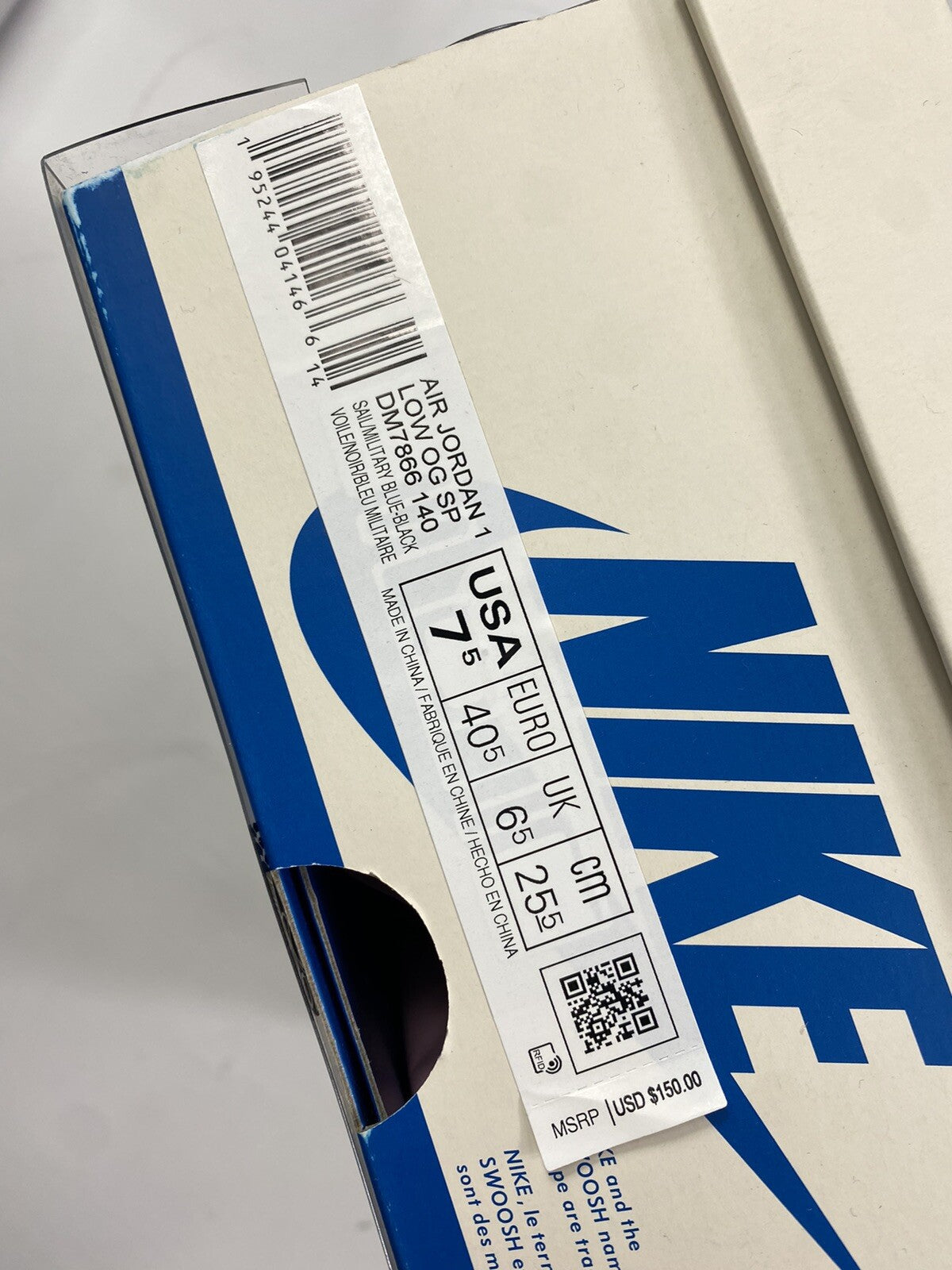 Air Jordan 1 Low Fragment x Travis Scott Trainers, photo 8
