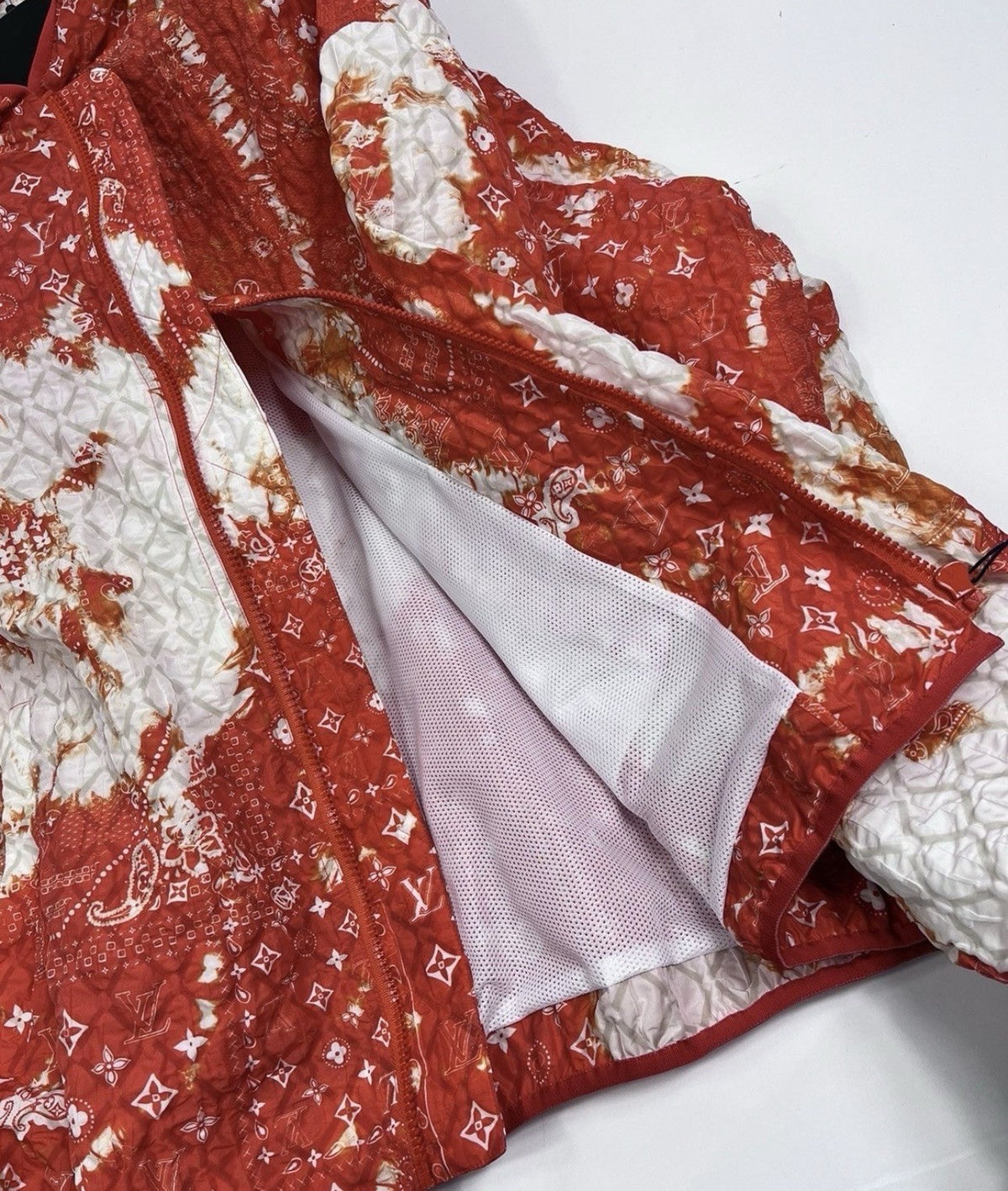 Louis Vuitton x Virgil Abloh Bandana Monogram Windbreaker Jacket, photo 8