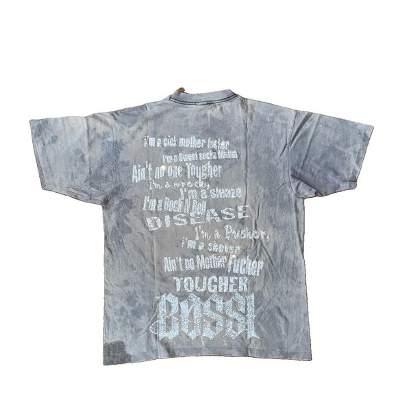 Bossi 1 of 1 Rhinestone Embellished Motley Crue Vintage T-Shirt, photo 2