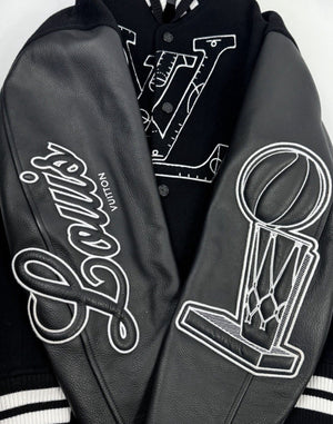 Louis Vuitton x NBA Logo Embossed Varsity Jacket（写真5）