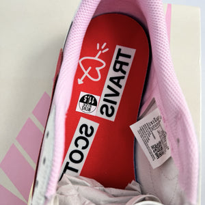 Jordan 1 Retro OG SP x Travis Scott Sail Tropical Pink Sneakers، الصورة 8