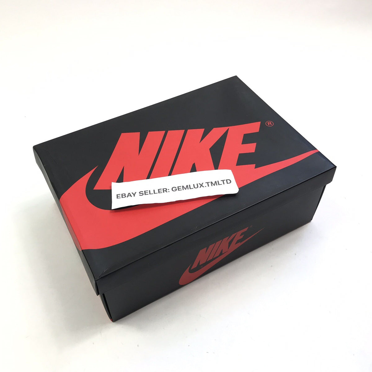 Nike Air Jordan 1 Retro High Black Orange Trainers, photo 9