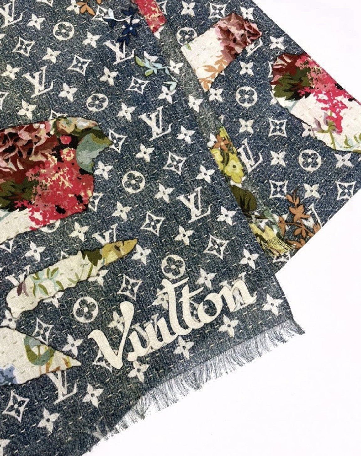 Louis Vuitton x Virgil Abloh Floral Tapestry 2021 Scarf, photo 6